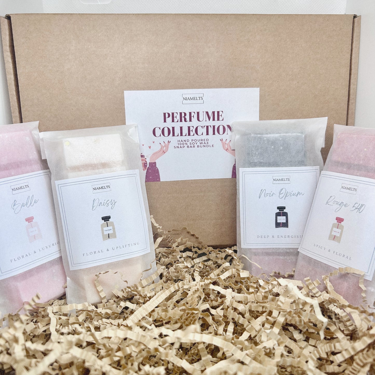 Perfume Collection Wax Melt Bundle | 4 Snap Bars