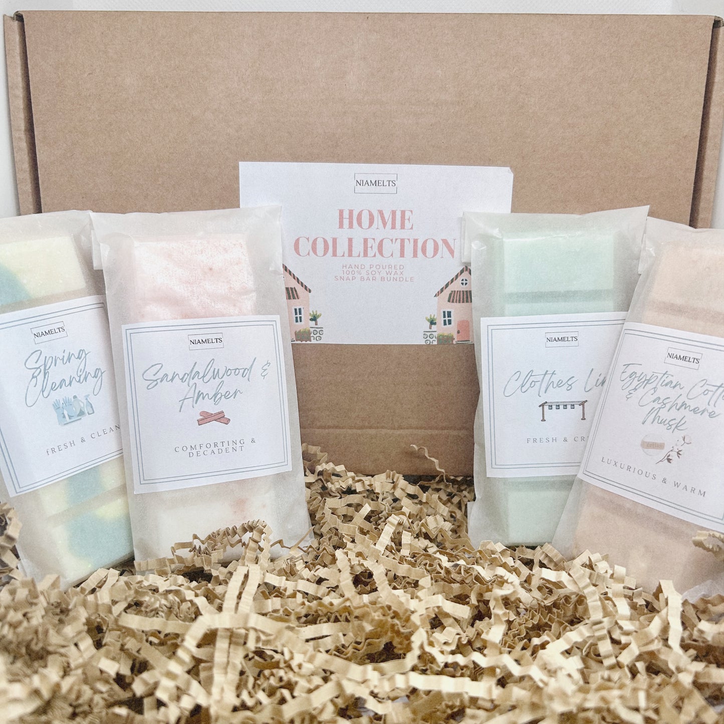 Home Collection Wax Melt Bundle | 4 Snap Bars
