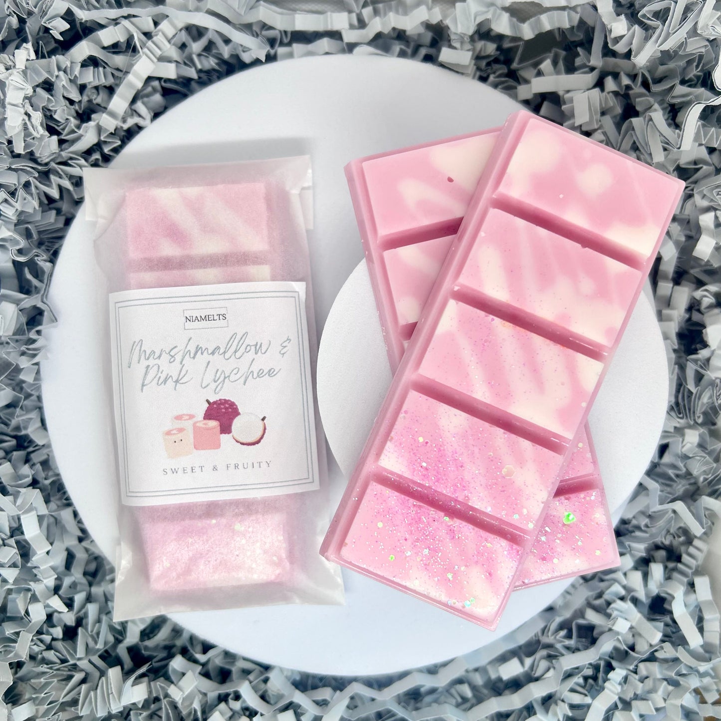 Marshmallow & Pink Lychee