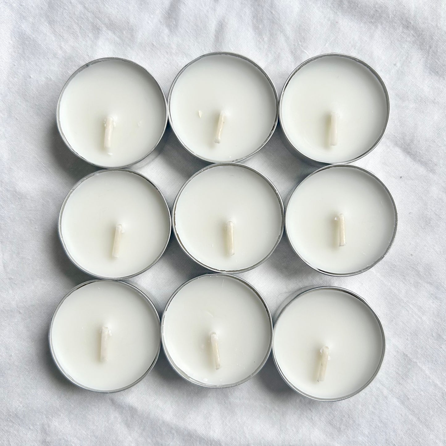 Unscented Tealights 4hr Burn Time